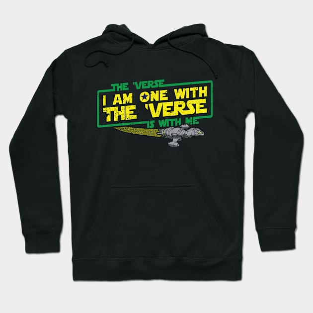 One With The Verse Hoodie by bigdamnbrowncoats